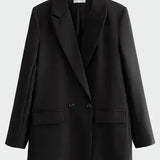 Casaco Oversized com Linha Moderna - Ines Braga