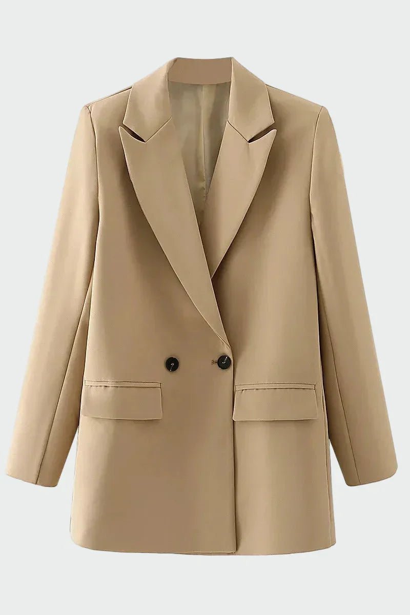 Casaco Oversized com Linha Moderna - Ines Braga