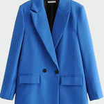 Casaco Oversized com Linha Moderna - Ines Braga