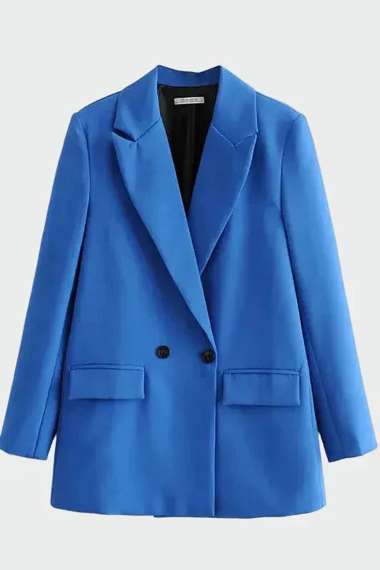 Casaco Oversized com Linha Moderna - Ines Braga