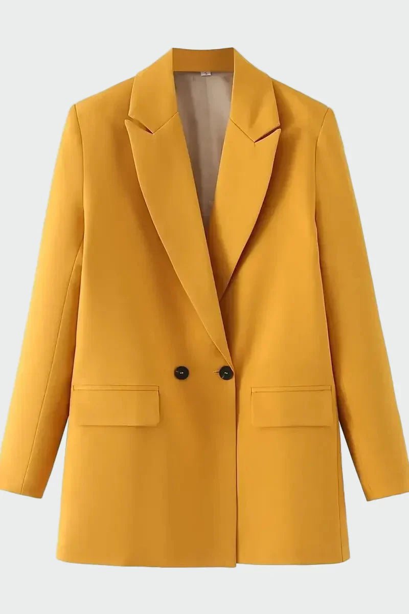 Casaco Oversized com Linha Moderna - Ines Braga