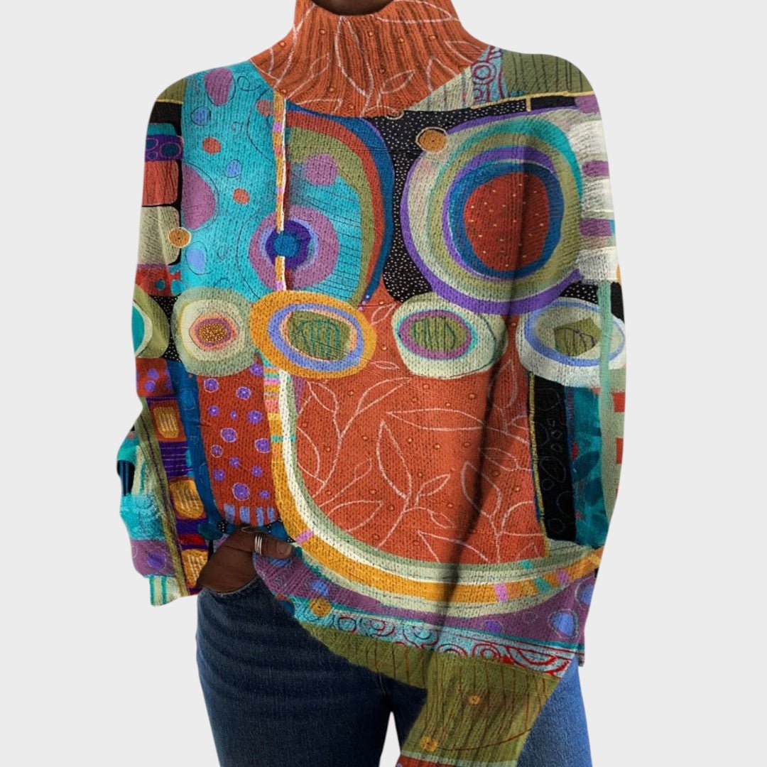 Catarina - Camisola de Malha Artística - Ines Braga