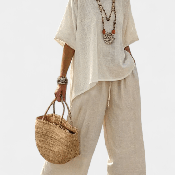 Catarina| Conjunto Daisy Minimalista Confortável Elegante - Ines Braga