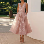 Catarina | Vestido Midi Elegante - Ines Braga