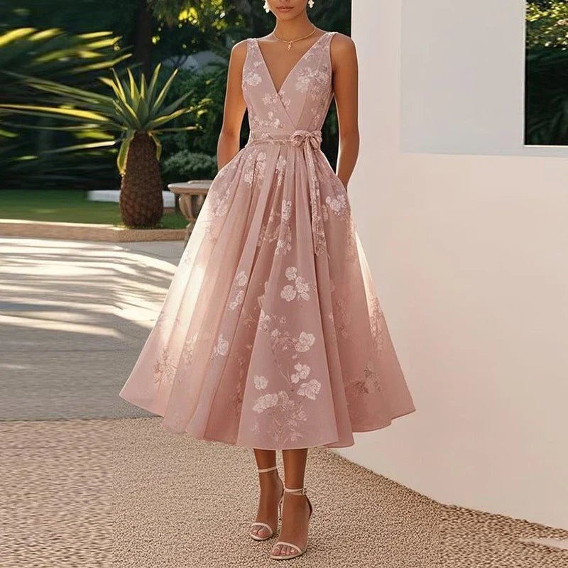 Catarina | Vestido Midi Elegante - Ines Braga