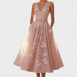 Catarina | Vestido Midi Elegante - Ines Braga