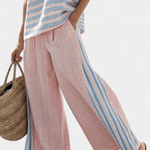 Cecília | Conjunto De Linho De Bambu Daisy Rosa Confortável - Ines Braga