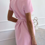 Cecília – Vestido com Modelagem Slim e Detalhes Sofisticados - Ines Braga