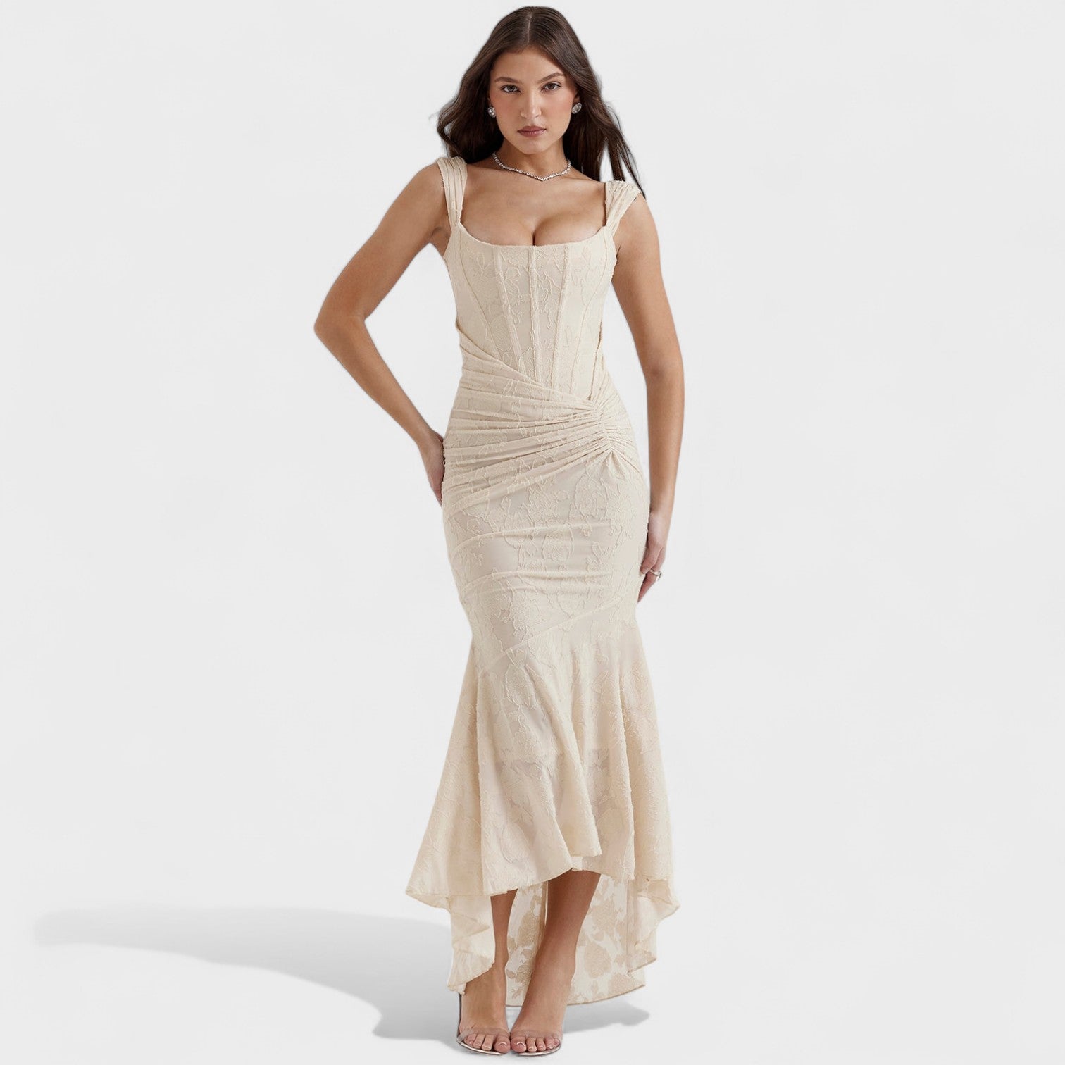 Cesca - Vestido de silhueta escultural - Ines Braga