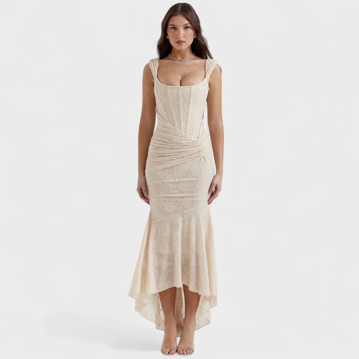 Cesca - Vestido de silhueta escultural - Ines Braga