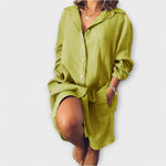 Clara | Blusa casual de linho - Ines Braga