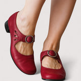 Clara - Scarpin Elegante em Couro Sintético - Ines Braga