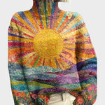 Cláudia - Camisola de Malha Artística - Ines Braga