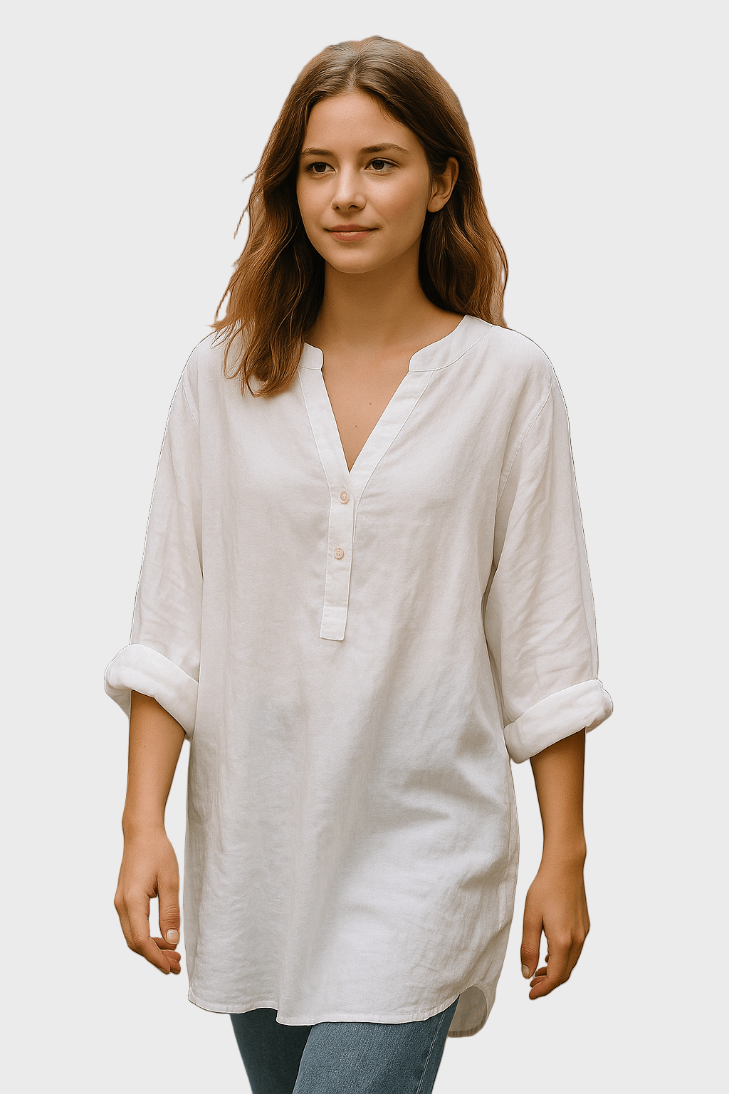 Conjunto de Elegância Branco - Ines Braga