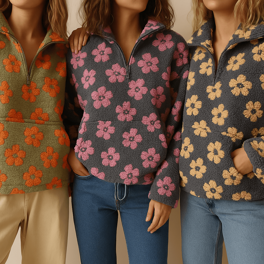 Daisy | Camisola Polar Floral - Ines Braga