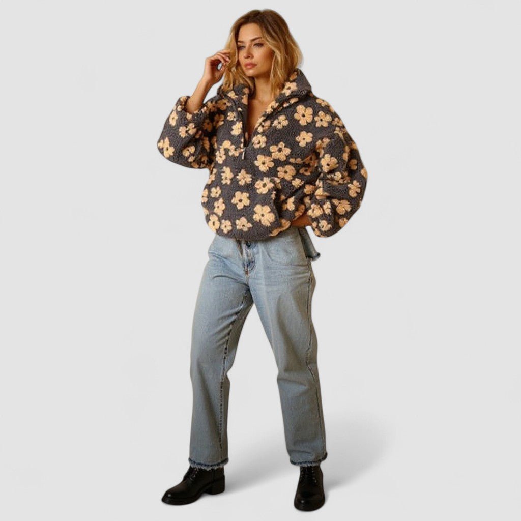 Daisy | Camisola Polar Floral - Ines Braga