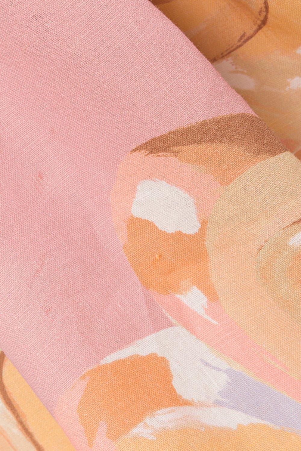 Diana| Calça de cintura alta com estampa artística - Ines Braga