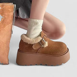 Elisa |Botas com plataforma elegante para o inverno com um toque moderno - Ines Braga