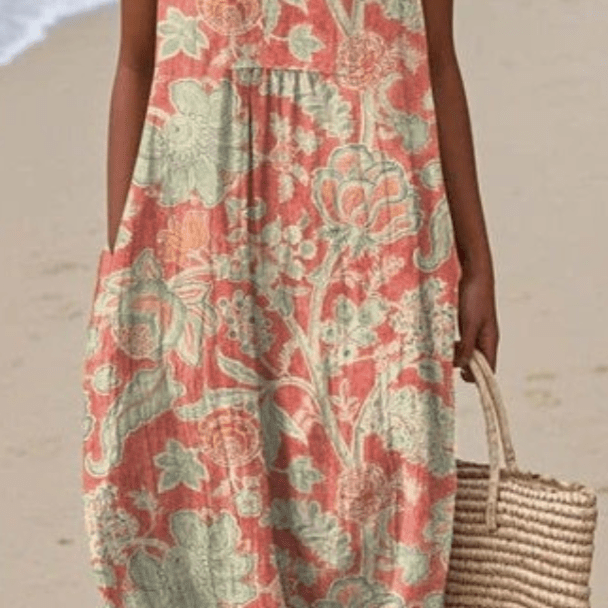 Ellis - Vestido floral vintage - Ines Braga