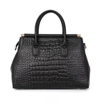 Elysian | Bolsa De Mão Em Couro Croc Premium Durável - Ines Braga