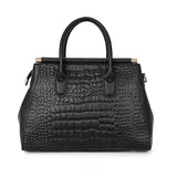 Elysian | Bolsa De Mão Em Couro Croc Premium Durável - Ines Braga