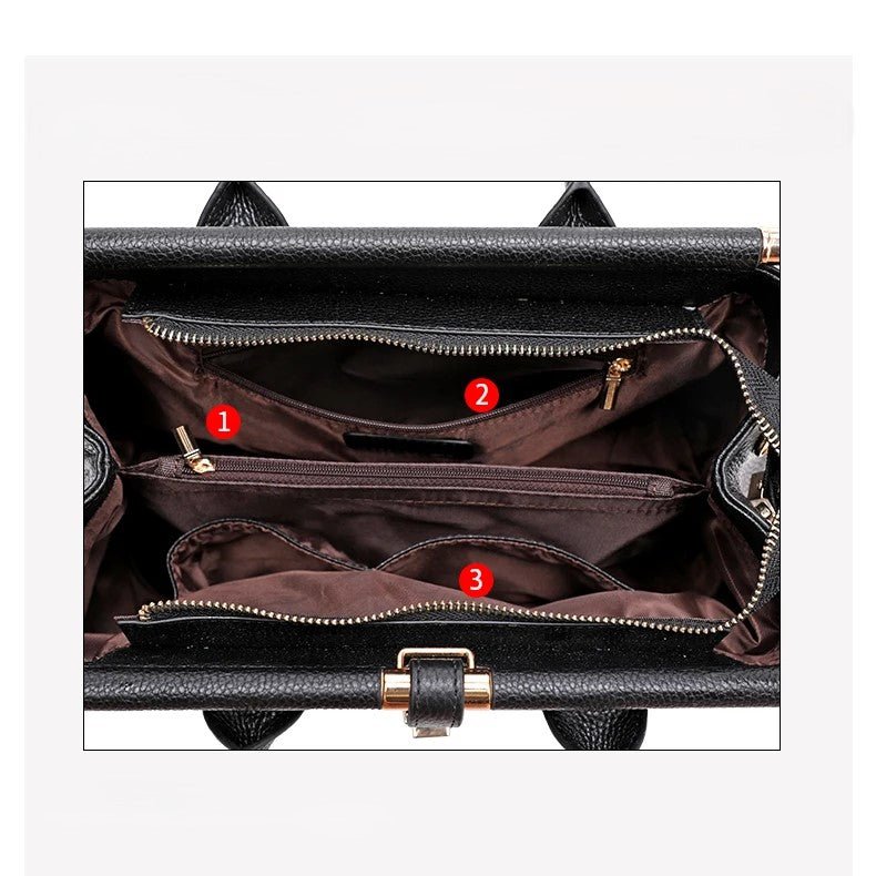 Elysian | Bolsa De Mão Em Couro Croc Premium Durável - Ines Braga