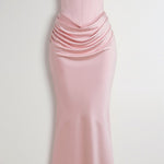 Esmeralda | Fiorella Vestido comprido com corpete - Ines Braga