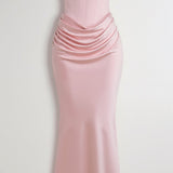 Esmeralda | Fiorella Vestido comprido com corpete - Ines Braga