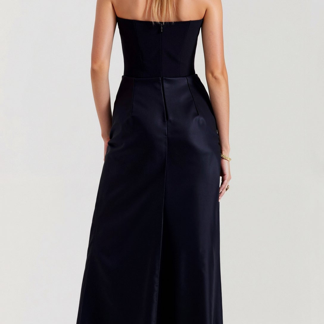 Esmeralda | Fiorella Vestido comprido com corpete - Ines Braga