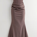 Esmeralda | Fiorella Vestido comprido com corpete - Ines Braga