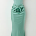 Esmeralda | Fiorella Vestido comprido com corpete - Ines Braga