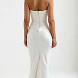 Esmeralda | Fiorella Vestido comprido com corpete - Ines Braga