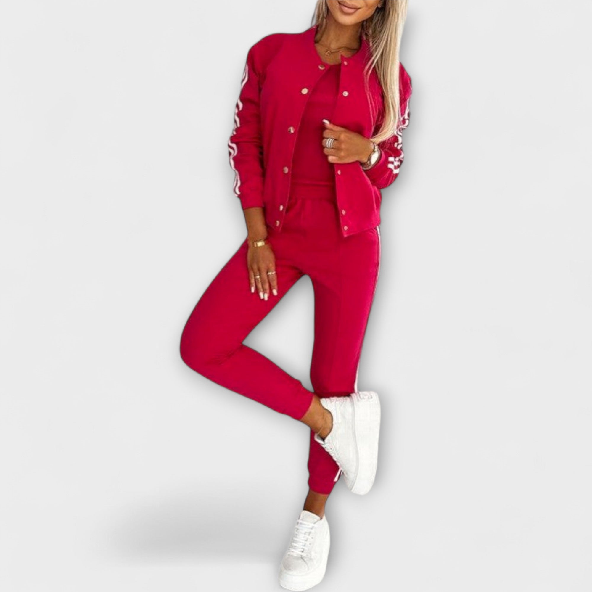 Eulalia - Conjunto de casaco, colete e calças - Ines Braga