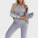 Eulalia - Conjunto de casaco, colete e calças - Ines Braga