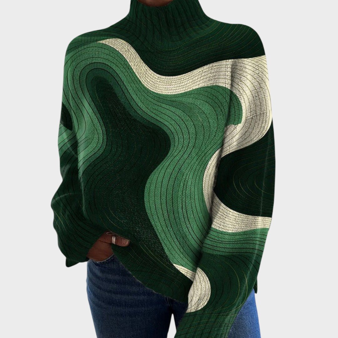 Eva - Camisola de Malha Artística - Ines Braga