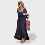 Eva™ ｜Vestido de Verão em Algodão e Linho - Ines Braga