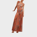 Fabiana - Body Elegante com Saia Comprida - Ines Braga