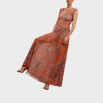 Fabiana - Body Elegante com Saia Comprida - Ines Braga