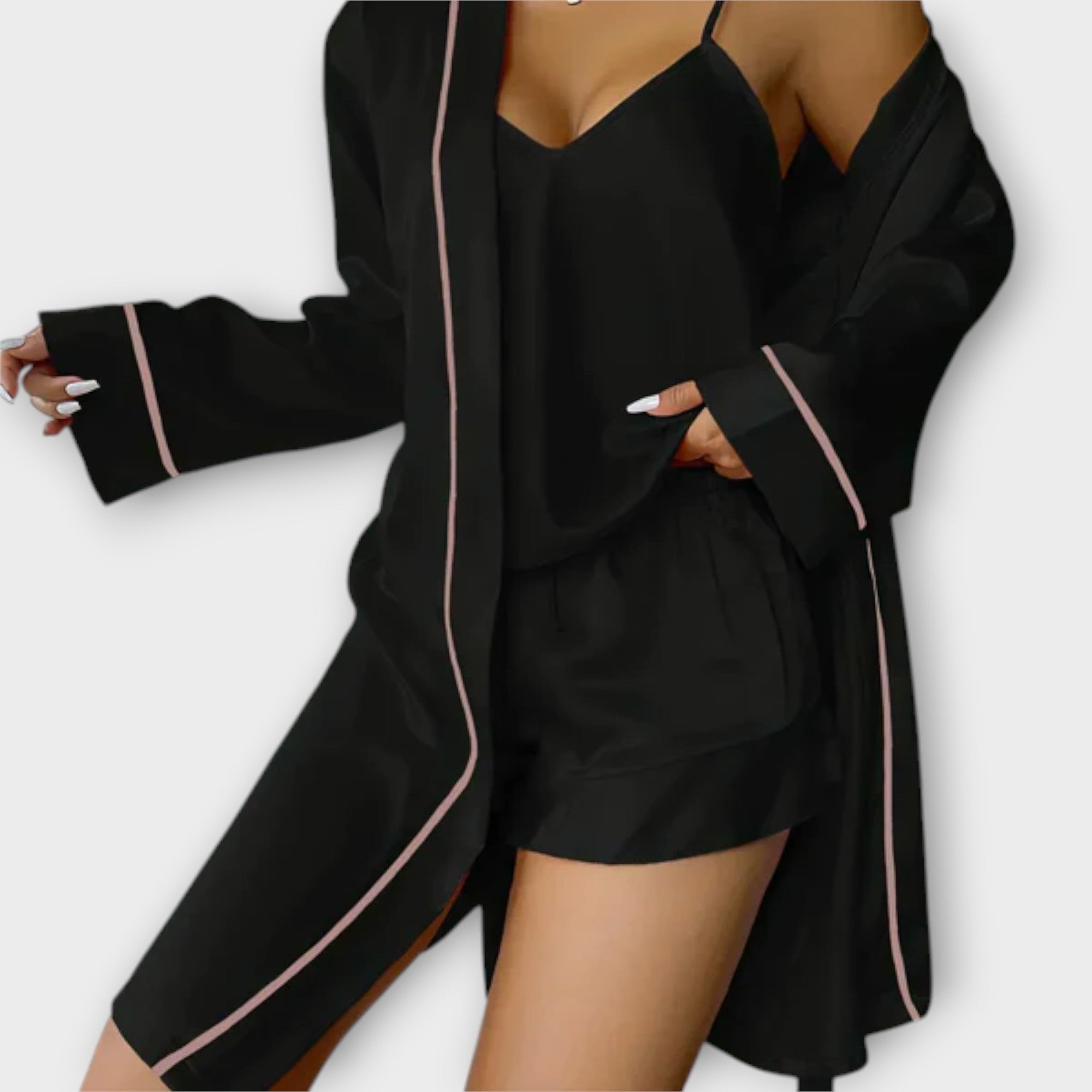 Félicité - Conjunto de pijama confortável de 3 peças - Ines Braga