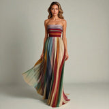 FLORA - Vestido sem mangas colorido - Ines Braga