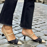 Florette | Elegantes sapatos slingback - Ines Braga