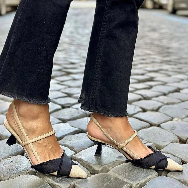 Florette | Elegantes sapatos slingback - Ines Braga