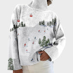 Francisca - Camisola de Malha Artística - Ines Braga