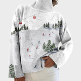 Francisca - Camisola de Malha Artística - Ines Braga