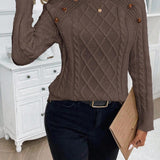 Francisca | Camisola de Malha com Botões - Ines Braga