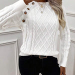 Francisca | Camisola de Malha com Botões - Ines Braga