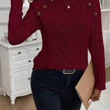 Francisca | Camisola de Malha com Botões - Ines Braga