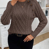 Francisca | Camisola de Malha com Botões - Ines Braga