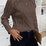 Francisca | Camisola de Malha com Botões - Ines Braga