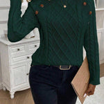 Francisca | Camisola de Malha com Botões - Ines Braga